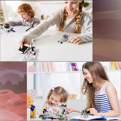Solar Robot STEM Learning Kits Educational Space Moon Exploration