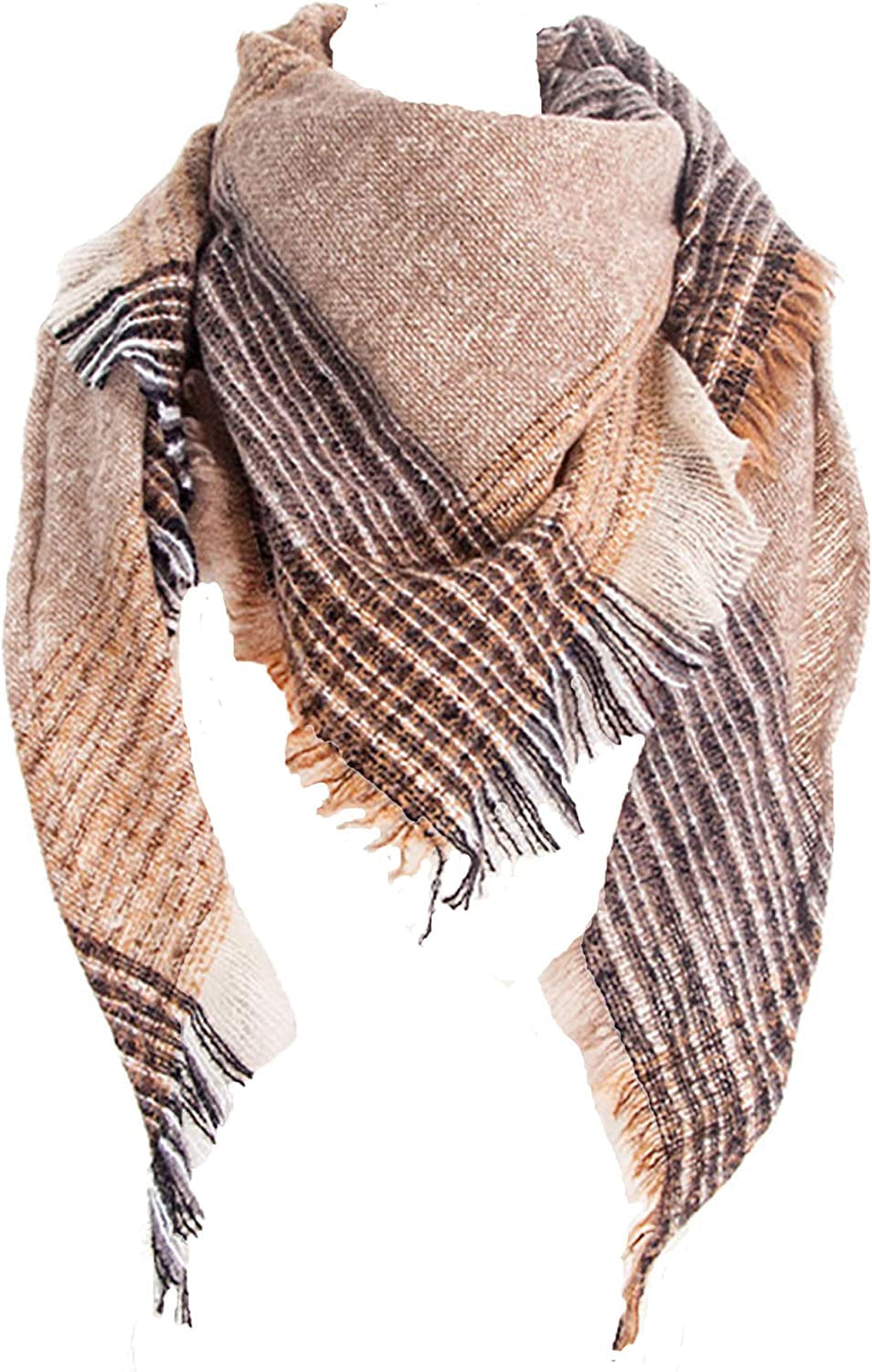 Women's Warm Triangle Scarf Shawl