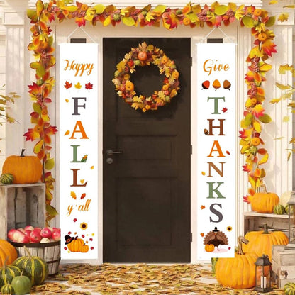 Happy Fall Porch Signs Fall Decorations for Home Outdoor