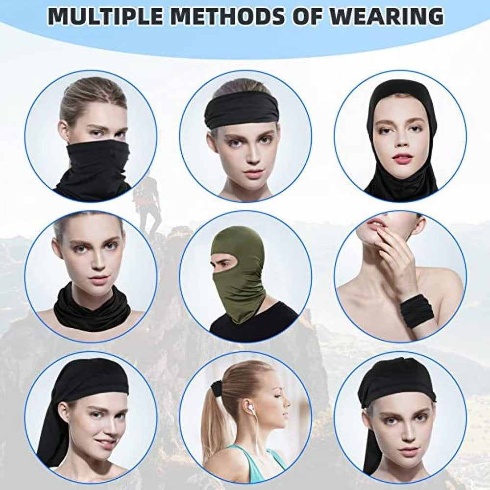 6 Pack Ski Masks - Balaclava Face Masks - Outdoor Full Cover Protection
