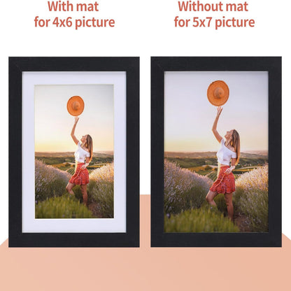 Picture Frame Set – Wall Hanging & Tabletop Display Frames for Home Decor