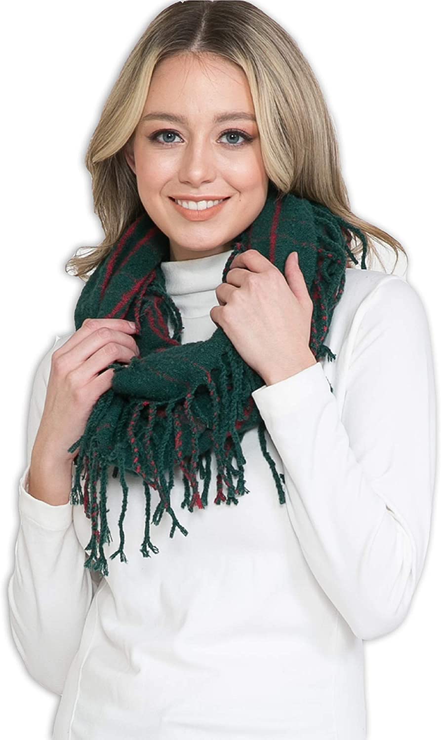 Basico Scarfs For Women Fashion, Soft Winter Scarf Masks, Infinity Scarves Neck Warmer