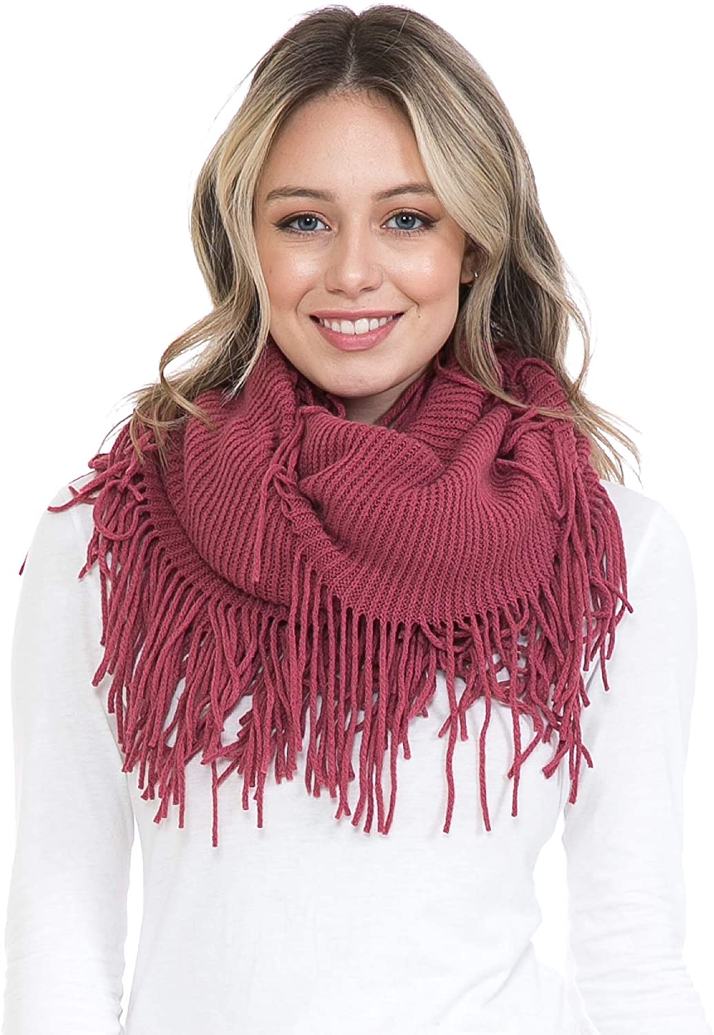 Basico Scarfs For Women Fashion, Soft Winter Scarf Masks, Infinity Scarves Neck Warmer