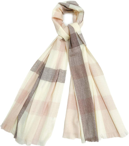 PINCTROT Chunky Large Blanket Scarf for Men Women Warm Cozy Plaid Tartan Wrap Super Soft Shawl Cape