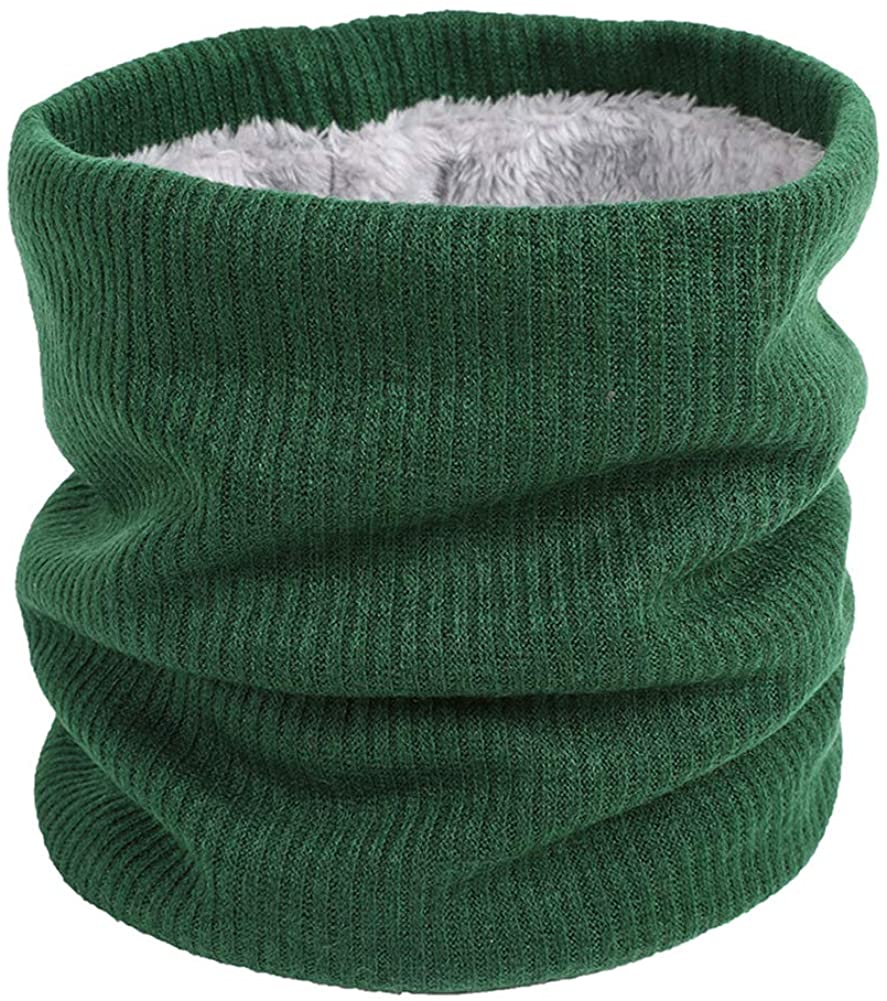 Women's Men Thick Winter Knitted Warm Circle Loop Infinity Scarf