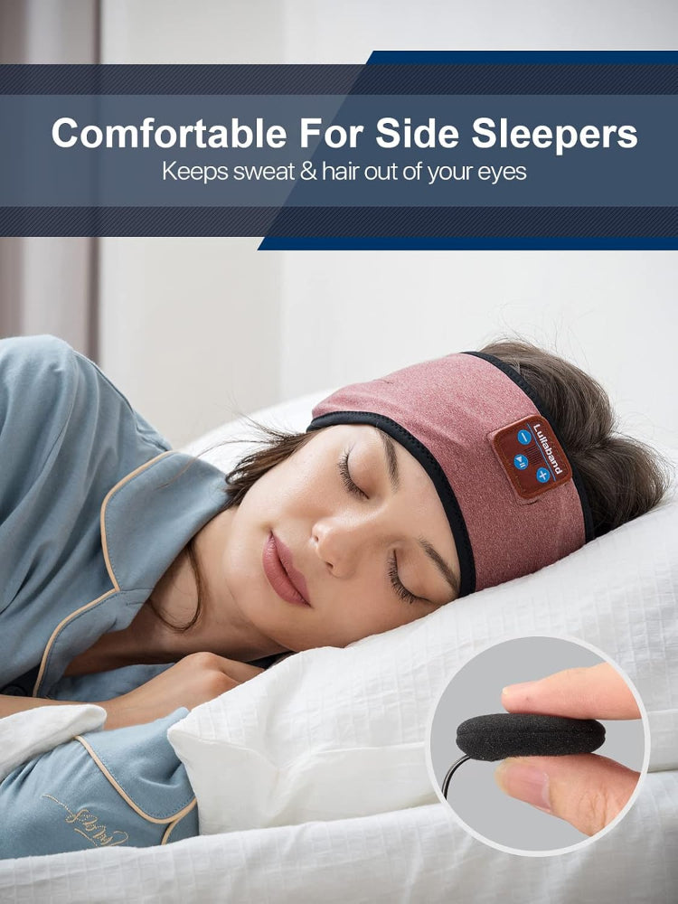 Bluetooth Sleeping Headphones – Ultra-Long Playtime – Comfortable Use for Bedtime, Relaxation & Sleep – Gift for Men & Women
