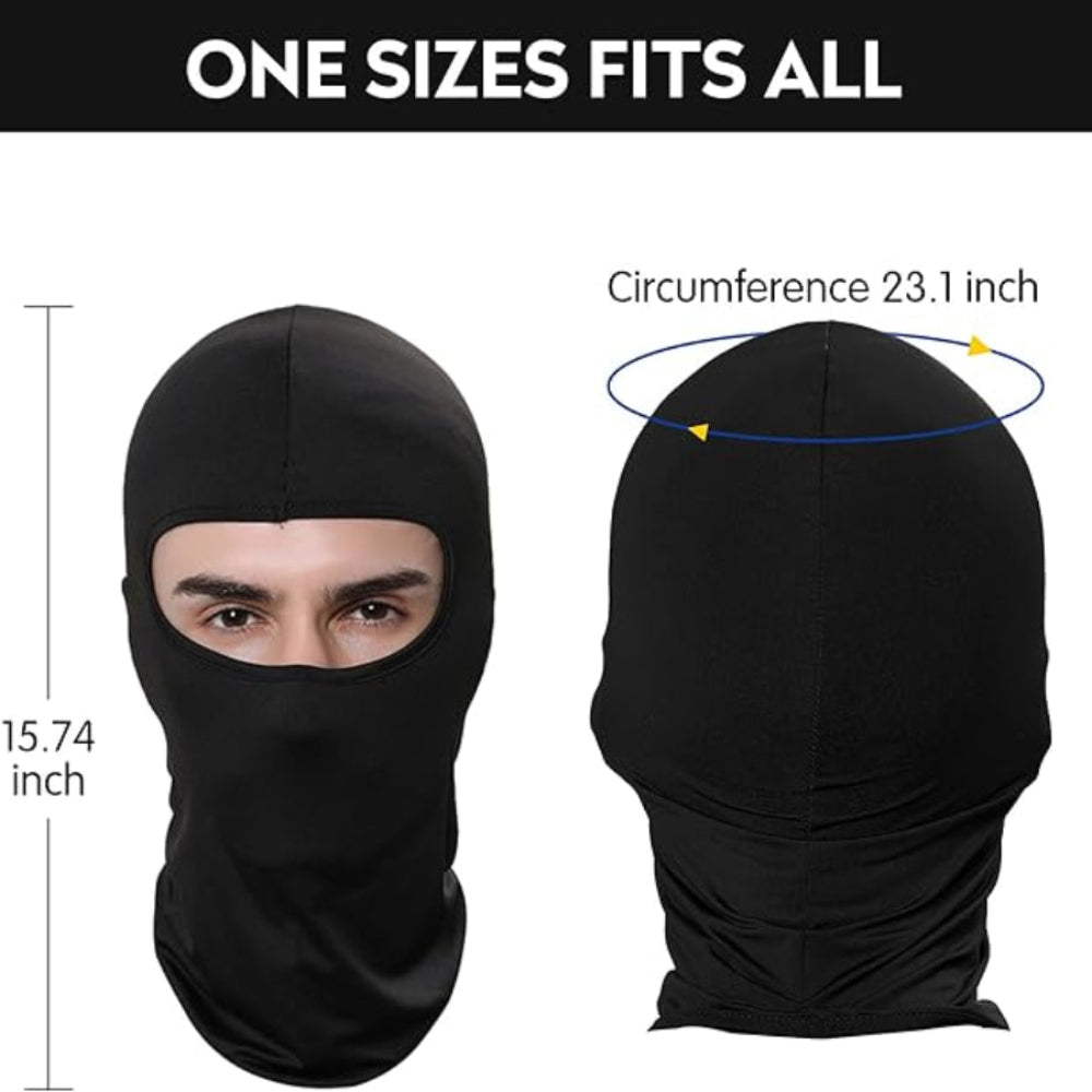 Balaclava Face Mask – Ski Mask for Men & Women, UV Protection, Windproof Scarf for Motorcycle, Snowboard, Cycling