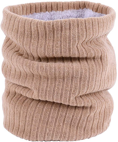 Women's Men Thick Winter Knitted Warm Circle Loop Infinity Scarf