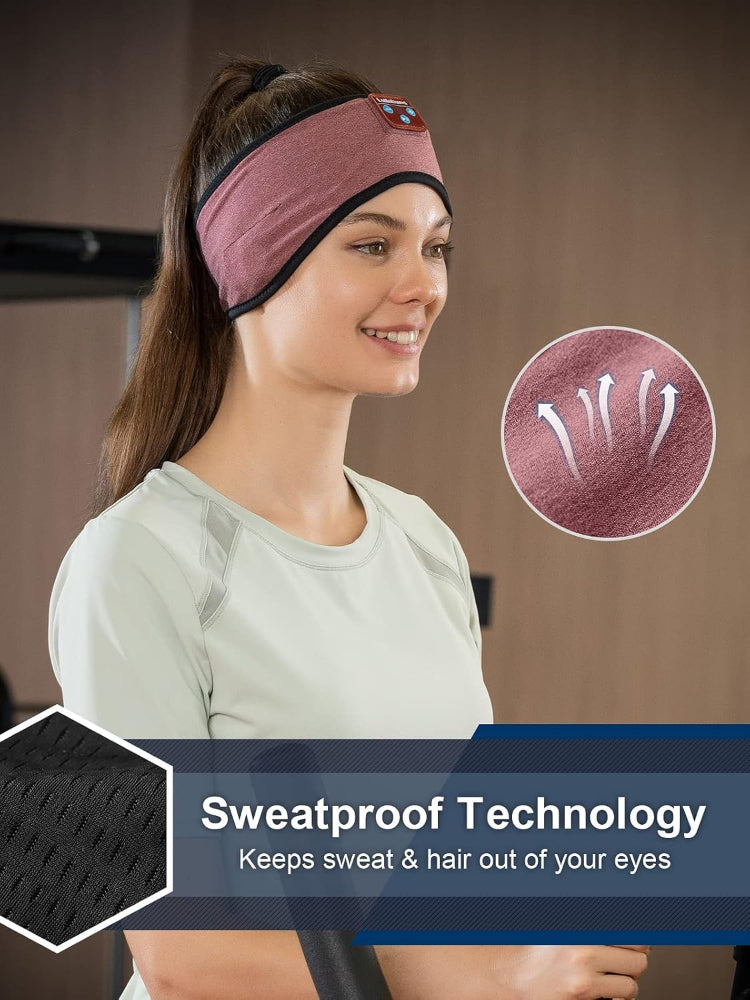 Bluetooth Sleeping Headphones – Ultra-Long Playtime – Comfortable Use for Bedtime, Relaxation & Sleep – Gift for Men & Women