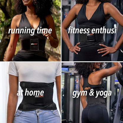 Women's Waist Trainer – Sweat Band for Belly Fat, Tummy Control, Back Support Workout Shapewear, Weight Loss Aid