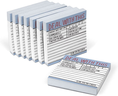 Funny Mental Note Sticky Notepad