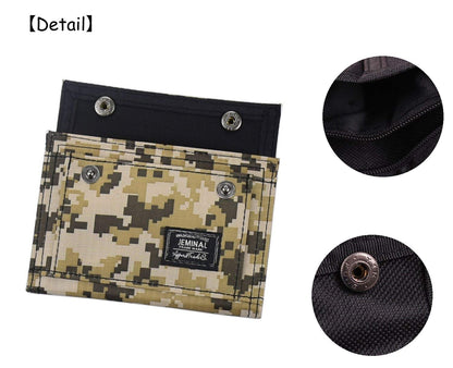 Men's Camo Printed Bifold Wallet
