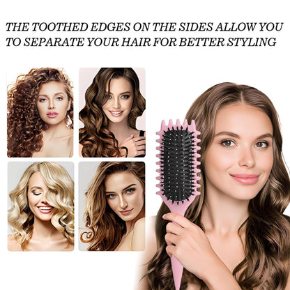 Curly Hair Brush – Curl Defining & Shaping – Styling Use – Ergonomic Plastic Design