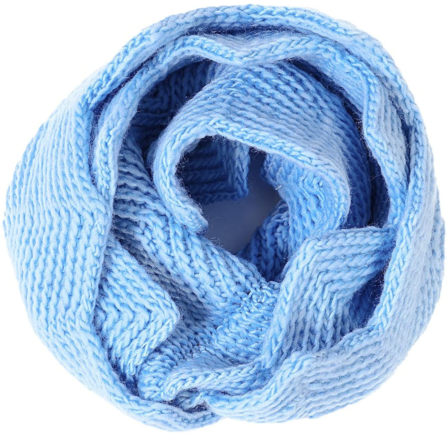 Basico Women Winter Infinity Scarf Warm Knitted Circle Loop Various Colors…