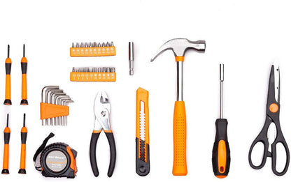 39-Piece Household Tool Set With Storage Case 