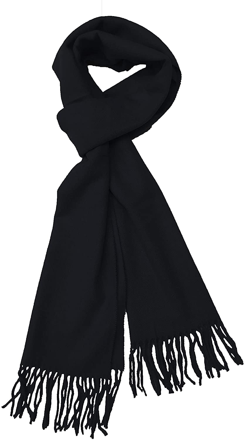 Calvia Cashmere Feel Scarf - Super Soft & Warm for Winter - Elegant Looks for Women & Men