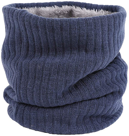 Women's Men Thick Winter Knitted Warm Circle Loop Infinity Scarf