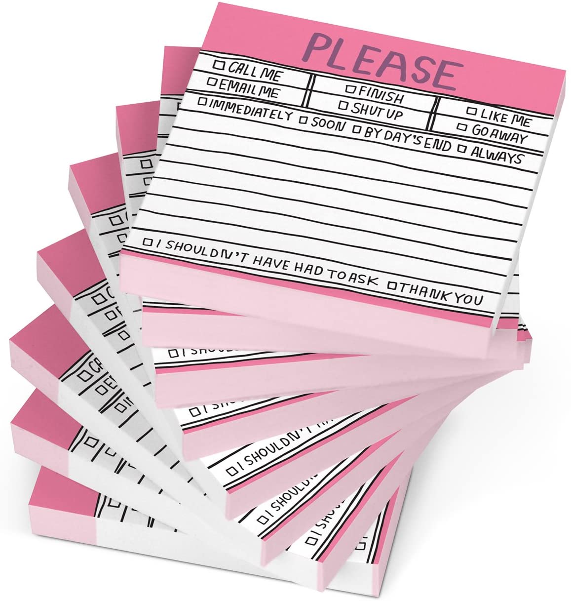 Funny Mental Note Sticky Notepad