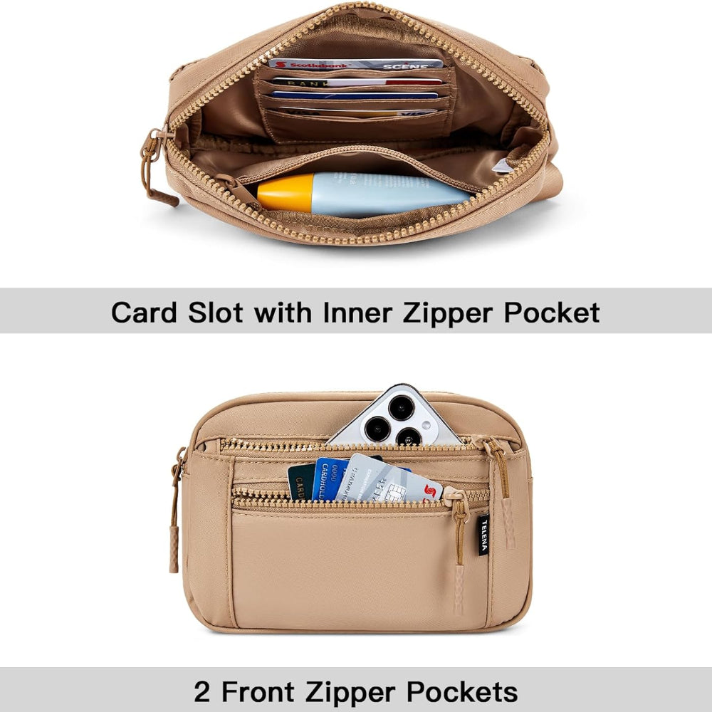 Women’s Belt Bag – Fashion Fanny Pack & Crossbody Waist Bag with Adjustable Strap for Travel & Daily Use