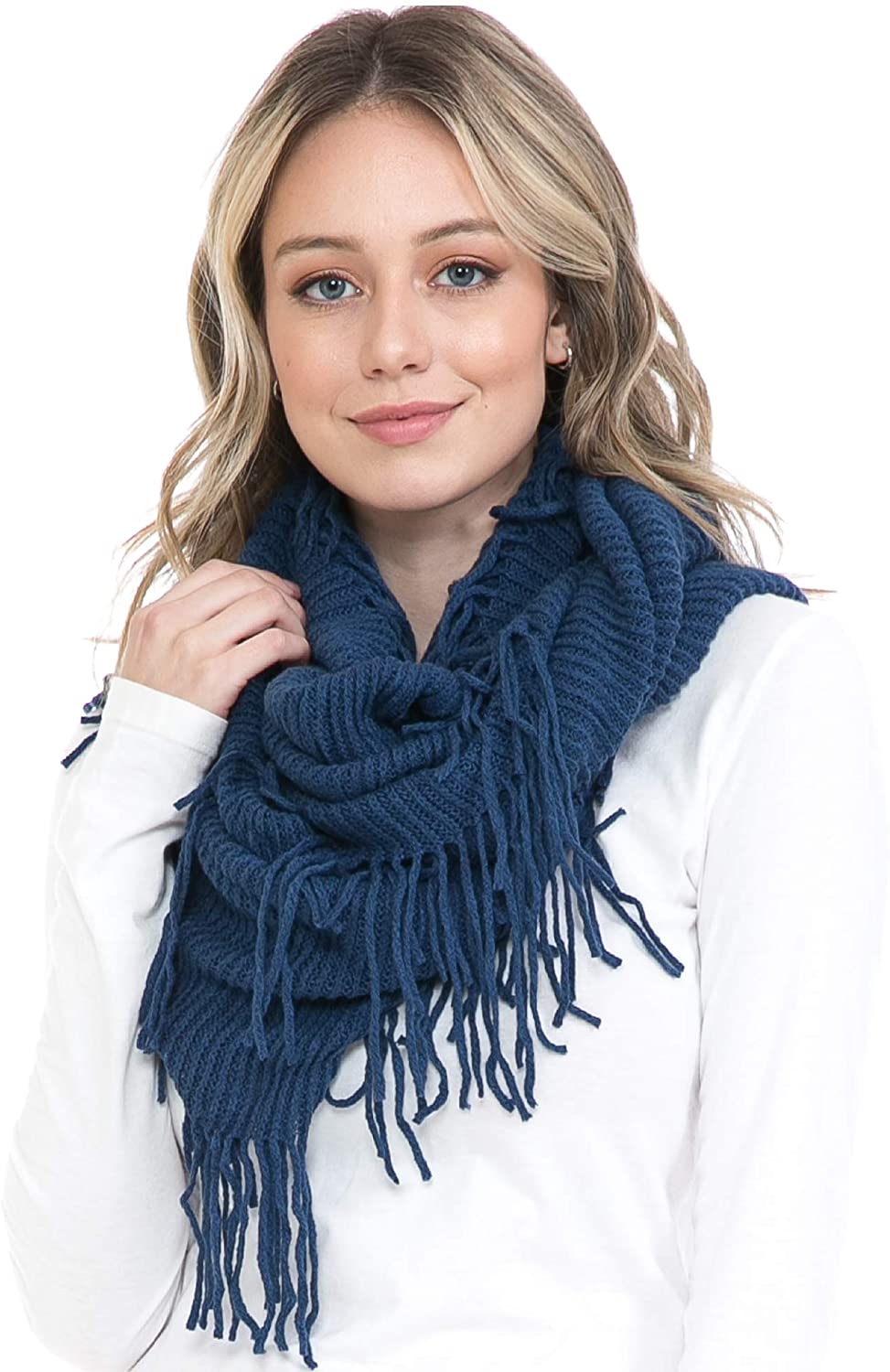 Basico Scarfs For Women Fashion, Soft Winter Scarf Masks, Infinity Scarves Neck Warmer