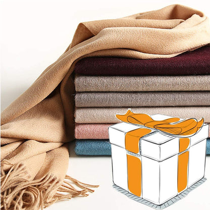 Thick Winter Scarf for Women Men, Soft Warm Cashmere Shawls Wraps, Large Size