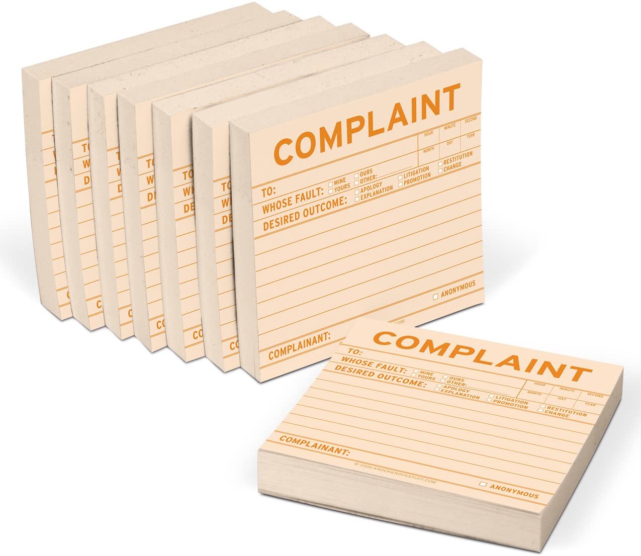 Funny Mental Note Sticky Notepad