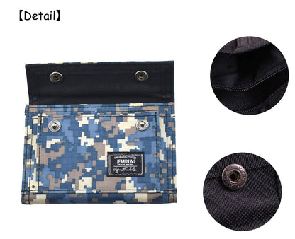Men's Camo Printed Bifold Wallet