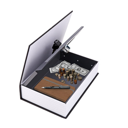 Book Safe with Combination Lock, Ohuhu Dictionary Diversion Book Safe, Portable Safe Box, Great for storing Money, Jewelry, Gun and Passport