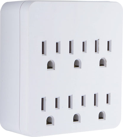 3 Prong GE Pro 6-Outlet Surge Protector