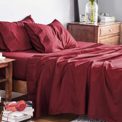 Soft Brushed Microfiber - Wrinkle Resistant Sheet Set