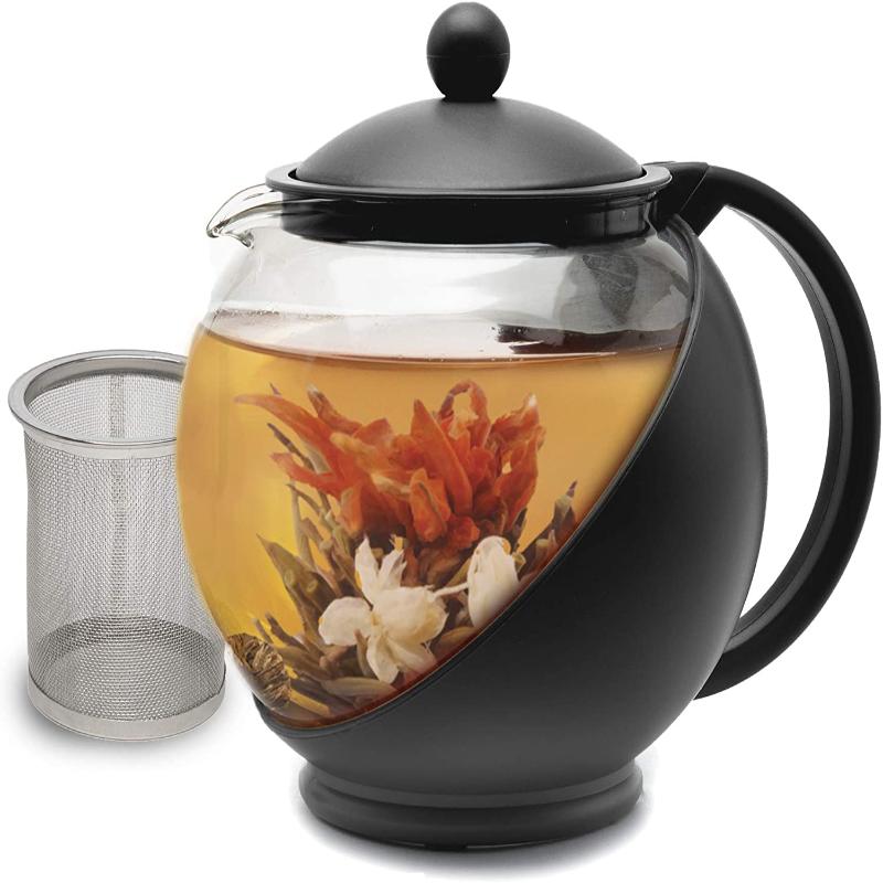 40oz Half Moon Teapot With Removable Infuser