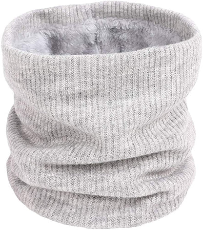 Women's Men Thick Winter Knitted Warm Circle Loop Infinity Scarf