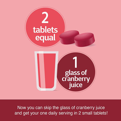 60 Count Cranberry Plus Probiotic Tablets