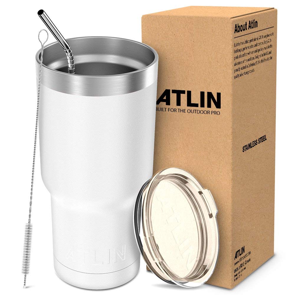 Stainless Steel 30 oz. Double Wall Vacuum Insulated Travel Tumbler