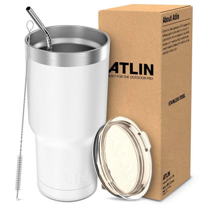Stainless Steel 30 oz. Double Wall Vacuum Insulated Travel Tumbler