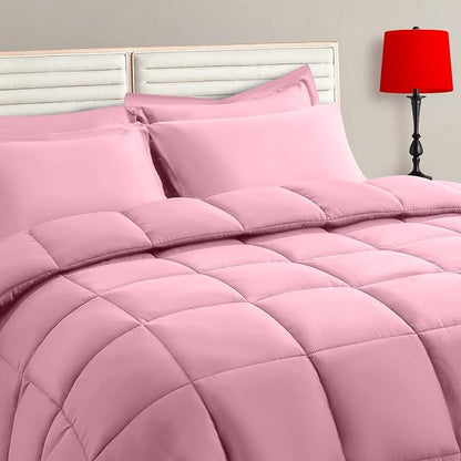Twin Size Comforter Set – 5 Piece Bed in a Bag