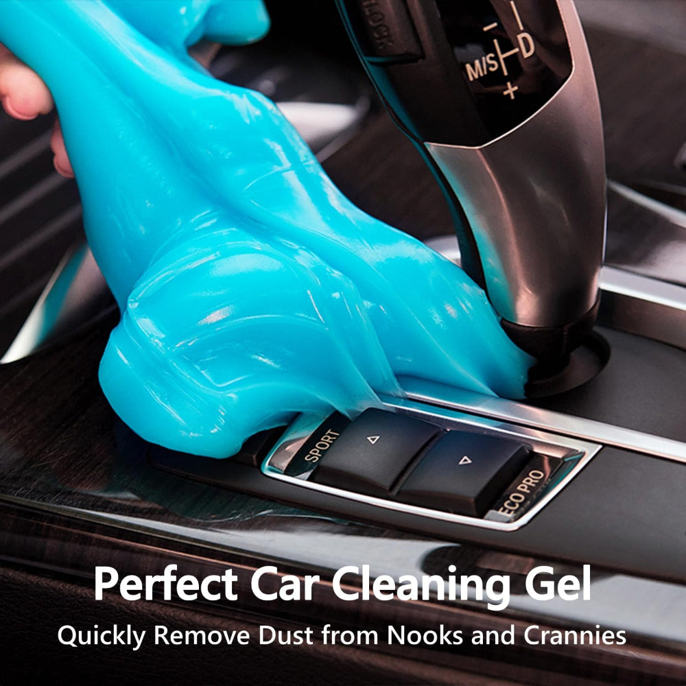 Car Cleaning Gel – Interior Cleaner Putty for Auto Detailing – Universal Dust Remover Slime for Vents, Dash & Accessories
