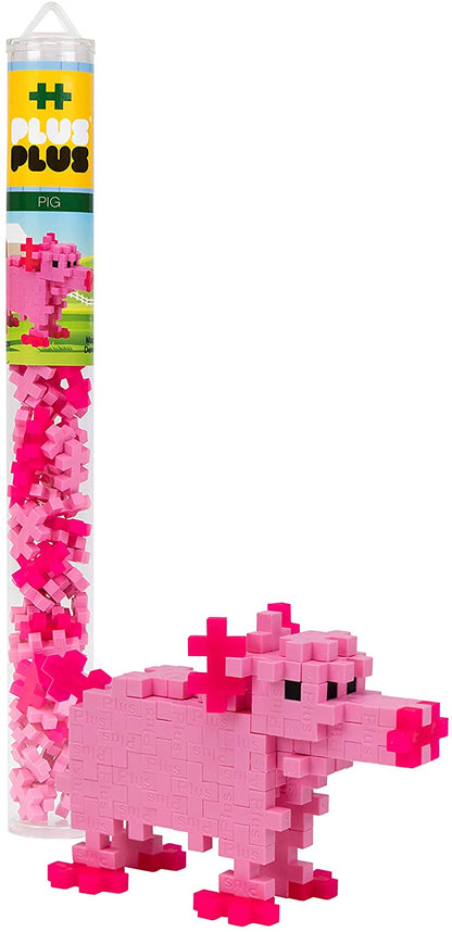 70 Piece STEM Animal Building Block Puzzle Set