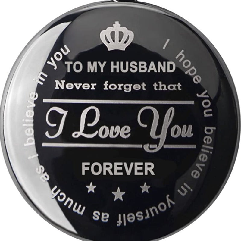Men's Engraved Personalized Pocket Watch