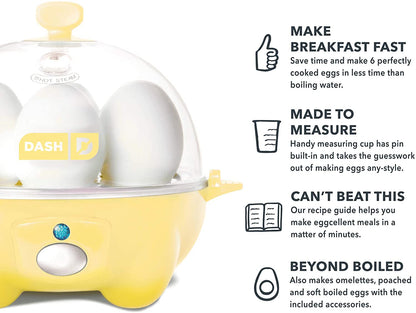 Dash Electric 6 Egg Capacity Rapid Egg Cooker