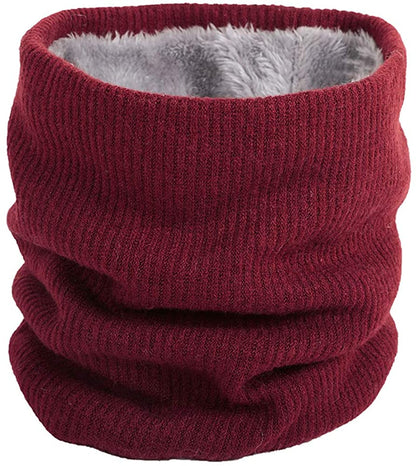 Women's Men Thick Winter Knitted Warm Circle Loop Infinity Scarf