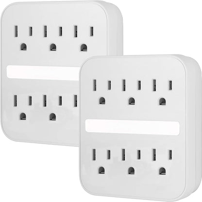 3 Prong GE Pro 6-Outlet Surge Protector