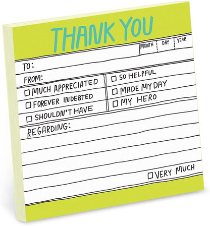 Funny Mental Note Sticky Notepad