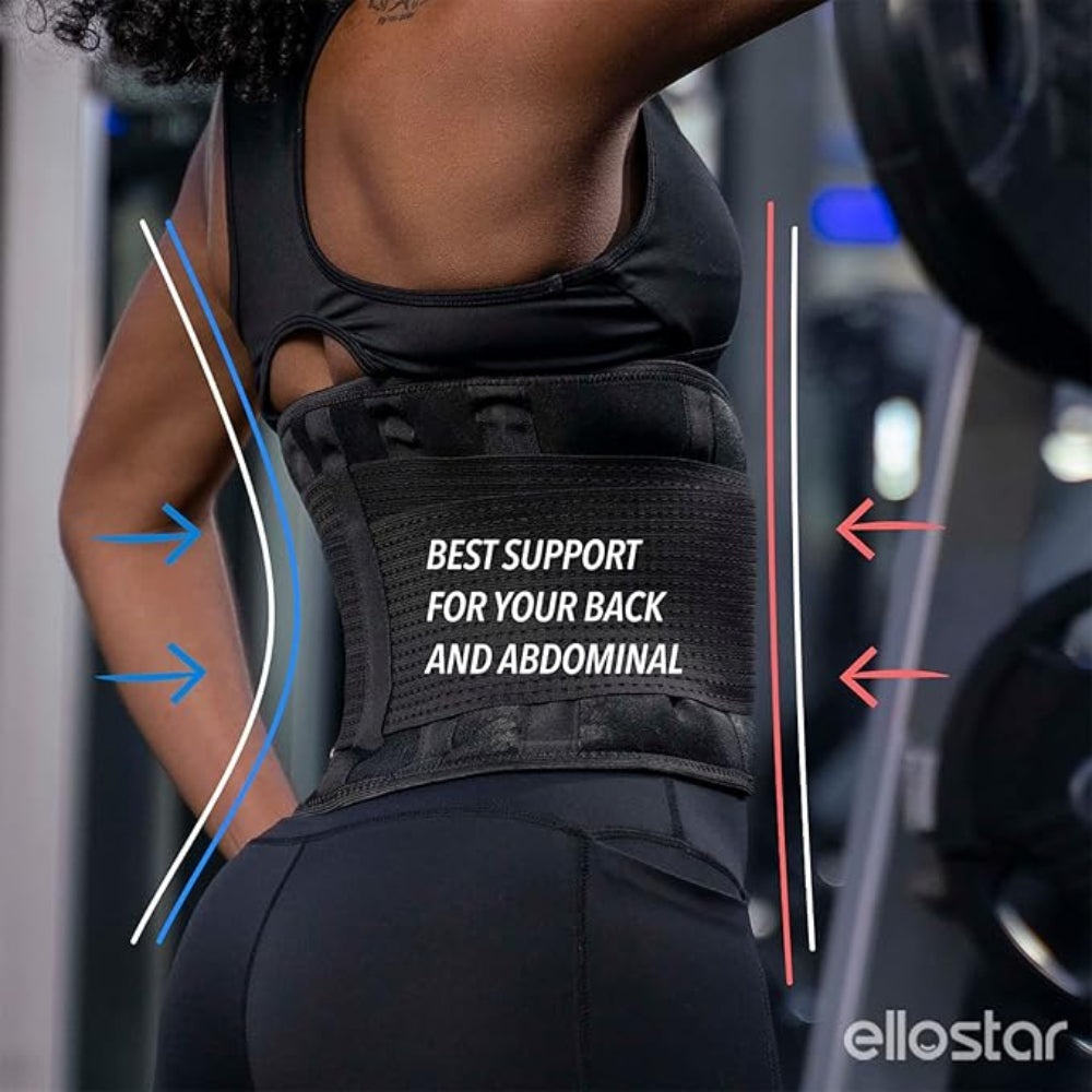 Women's Waist Trainer – Sweat Band for Belly Fat, Tummy Control, Back Support Workout Shapewear, Weight Loss Aid
