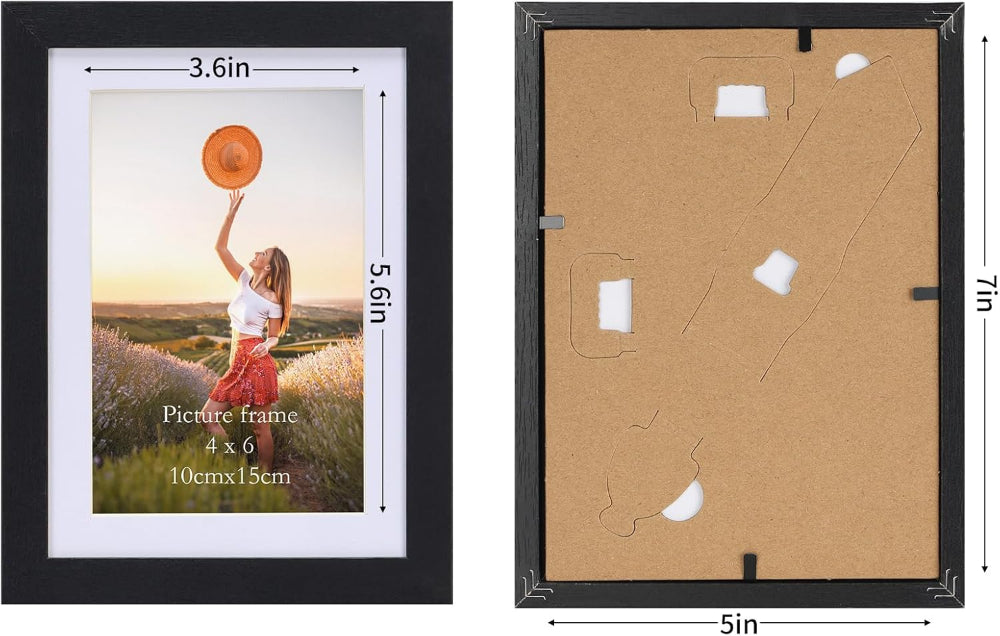 Picture Frame Set – Wall Hanging & Tabletop Display Frames for Home Decor