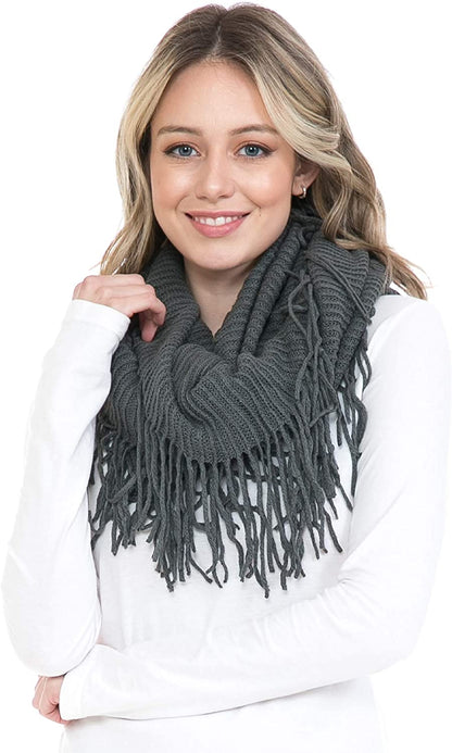 Basico Scarfs For Women Fashion, Soft Winter Scarf Masks, Infinity Scarves Neck Warmer