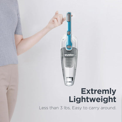 Corded Stick Vacuum Cleaner – 3-in-1 Handheld Use – Powerful Suction for Carpet, Tile & Hard Floors – Lightweight Design for Home & Pet Hair – Aqua Blue