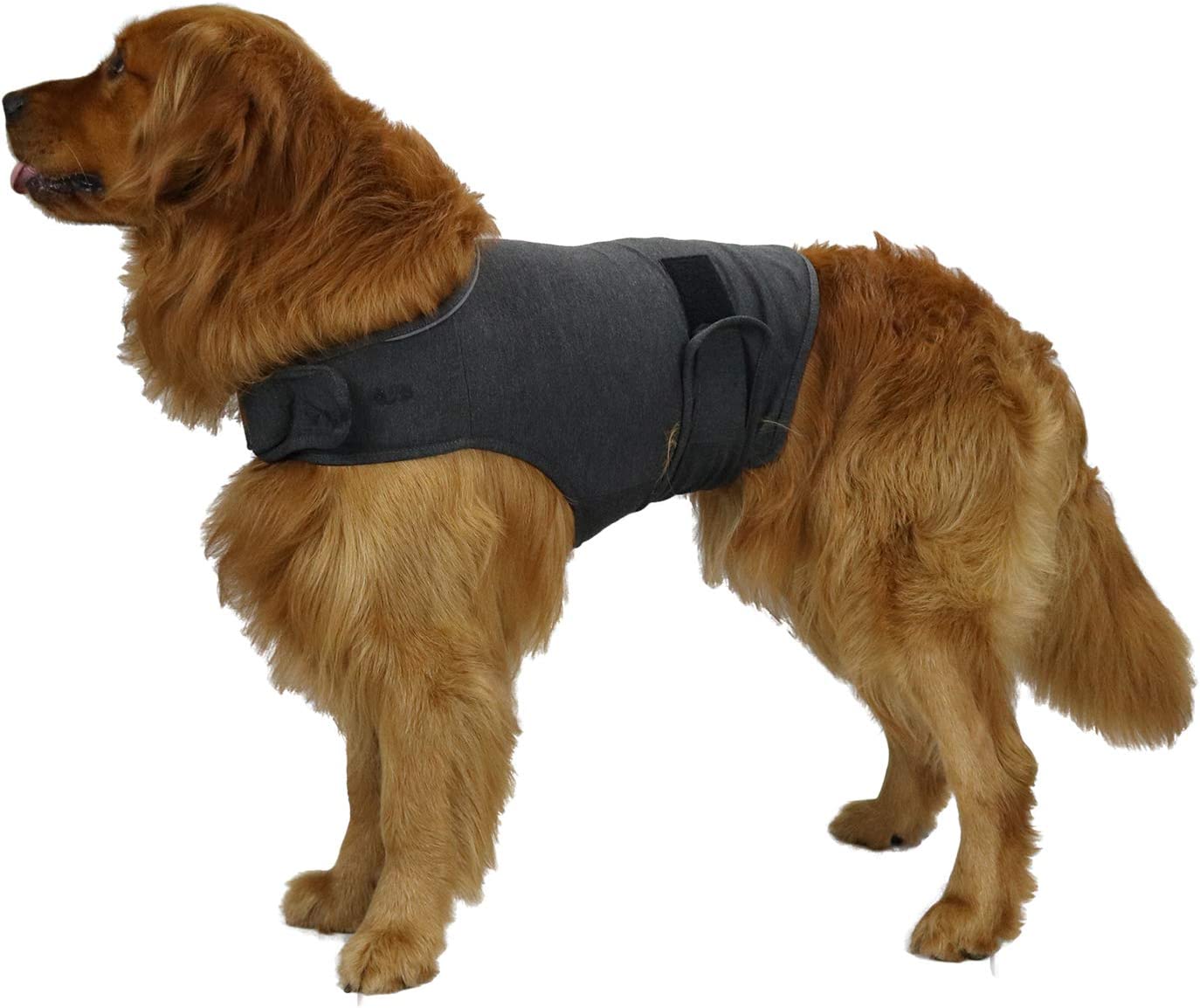  Comfort Dog Anxiety Relief Coat, Dog Anxiety Calming Vest Wrap for Thunderstorm,Travel,4th of July Fireworks,Vet Visits,Separation Anxiety Relief for Dogs (X-Small (Pack of 1), Rose)