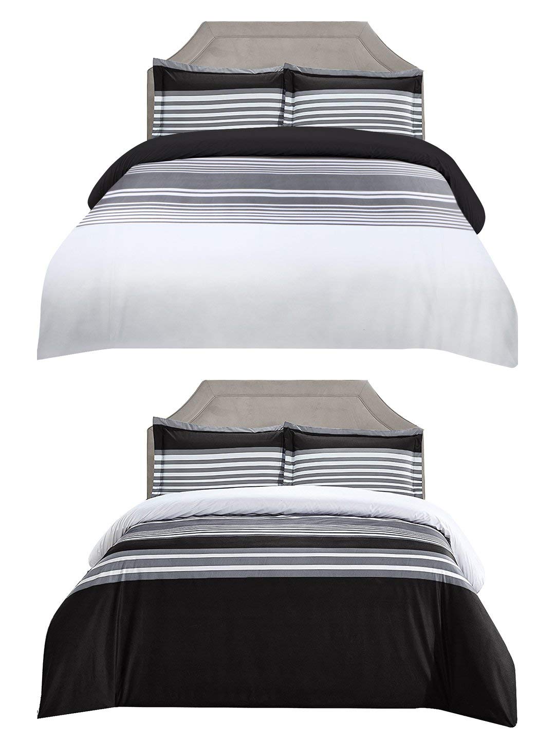 Luxurious Brushed Velvet Microfiber Duvet Cover Set