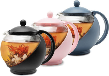 40oz Half Moon Teapot With Removable Infuser